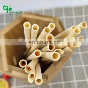 Yada Natural Organic Disposable Bamboo Straws Biodegradable Drinking Straws Food Grade Boba Straws thumbnail-5