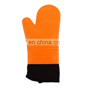 Silicone Oven Glove Silicon Gloves for Kitchen Waterproof Heat Resistant BBQ Glove thumbnail-2