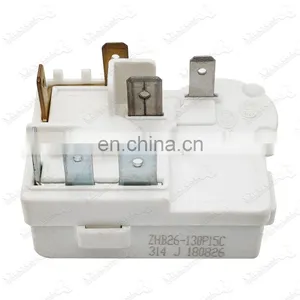 ZHB26-130P15C Refrigerator Compressor PTC 7 Pin Relay Starter Overload Protector thumbnail-3