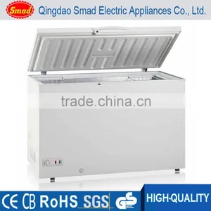 550L Supermarket Supplies Refrigeration Equipment Big Capacity Top Open Chest Freezer thumbnail-1