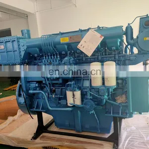 Genuine 397kw/540hp/1200rpm 6 Cylinders WEICHAI Machine Diesel Engine thumbnail-2