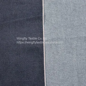 11oz Mens Selvedge Jeans Fabric With High Quality Japanese Raw Selvedge Denim W285522 thumbnail-4