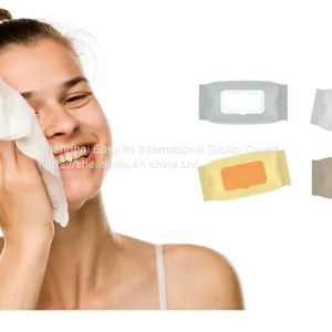 30pcs Eye Makeup Remover Single Sachet Wet Wipe Wet Tissue Wet Towel OEM thumbnail-1