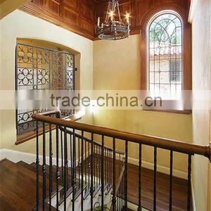 Elegant Europe Wrought Iron Railing Pillar Staircase thumbnail-1