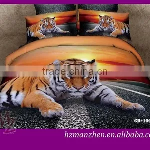 2016 Latest 3D Cotton Printed Bedding of Animal Design thumbnail-1