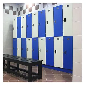 Waterproof HPL Changing Room Cabinet Storage Swimming Pool Gym Lockers thumbnail-1