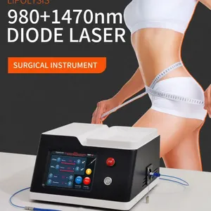 2024 Hot Selling Portable Fat Reduce 1470nm 980nm Diode Laser Multi-functions for Spider Vein Removal thumbnail-2