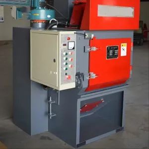 Casting Machinery Rubber Conveying Small Single-Door Crawler Shot Blasting Cleaning Machine HQ326-A thumbnail-1