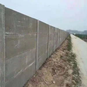 Precast Cement Fence Panels, Concrete Prefabricated Barriers, Isolation Walls for Farms, and Protective Walls for New Rural Construction thumbnail-3