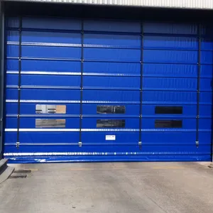 Industrial Automatic High-Speed Roll Up Door System thumbnail-1