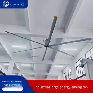 Large Industrial Fans in Jiangsu, 7 - Meter Permanent - Magnet Large Ceiling Fans for Workshop Cooling, High - Power and Energy - Saving Large Electric Fans thumbnail-2
