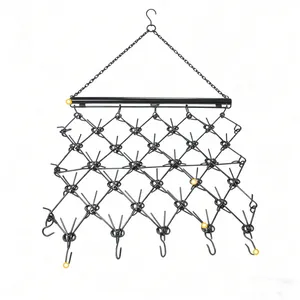 12' Wide X 8' Long Heavy Duty Square Welded Steel Chain Drag Harrow for Driveway Pasture Arena Grooming thumbnail-1