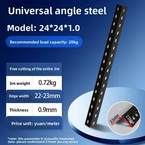Multi-layer Universal Angle Steel Rack Set for Supermarket Shelves, With a Galvanized Surface; Color Can be Customized thumbnail-2