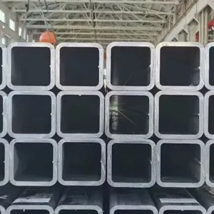 ASTM A500 Carbon Steel Square Pipe Q235 Q345 Hot Rolled Welded Rectangular Steel Tube for Construction thumbnail-4