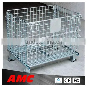 Industrial Stackable Storage Wire Mesh Cages thumbnail-5