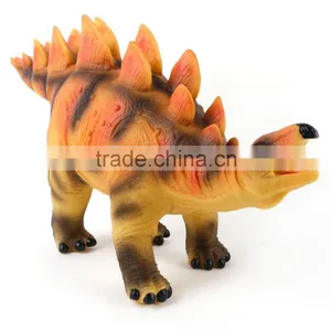 Amazing Wild Animal Dinosaur Toys Vinyl 22'' Stegosaurus Toy For Children X038 thumbnail-4