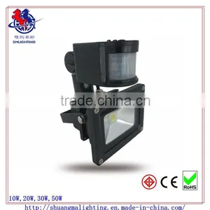 High Luminous Efficacy Motion Sensor 10W LED Flood Light thumbnail-1
