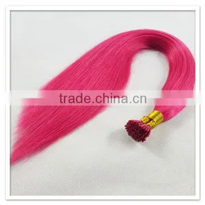 In Russian Hot Selling Hair Bulk Fushia Color thumbnail-3