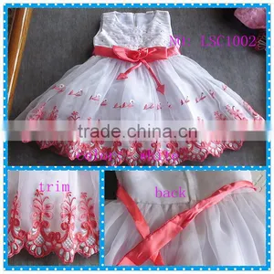 Children's Fashion Dress,popular Sleeveless Skirts for Girl, Wholesale Lacy Children Long Pettiskirts thumbnail-1