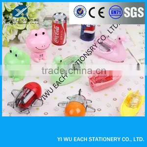 Promotional Plastic Cartoon Funny Pencil Sharpener for School Kids thumbnail-1