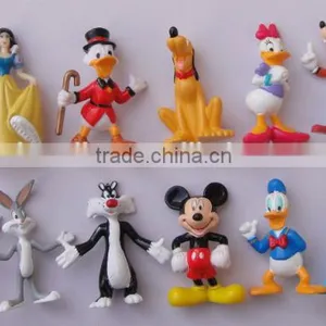 2016 Newest Custom Anime 3D Small Pvc Plastic Disney Mickey Figures thumbnail-1