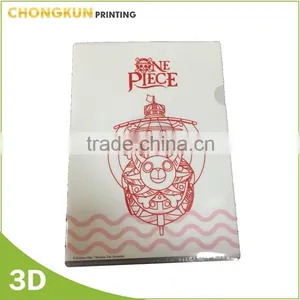 Promotional Wholesale A4 Clear PP L Shape File Folder thumbnail-3