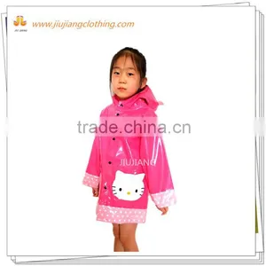 Children's Rainjacket of Bright PU/PVC. thumbnail-1