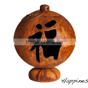 Metal Sphere Fire Pit Ball thumbnail-3