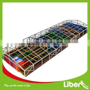 Professional Indoor Gym Trampoline Park With ASTM Report and TUV Certificate (5.LE.T3.406.132.05) thumbnail-1