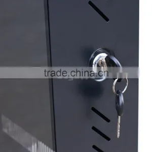 9U Wall Mount IT Network Server Data Cabinet Enclosure Rack Glass Door Locking thumbnail-4