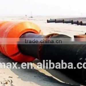 ID125mm OD500 L800 Size Plastic Dredge Floater Water Floater for Sea Dredging thumbnail-1