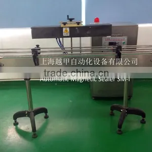Automatic Magnetic Aluminum Foil Sealing Machine For Antiseptic Bottles thumbnail-1