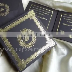 Foil Printed Wedding Invitation Box thumbnail-6