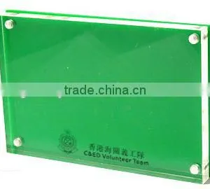 Plexi Glass Acrylic Block Photo Frame thumbnail-5