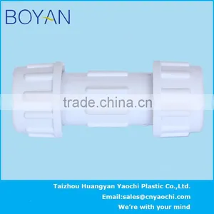 BOYAN Pvc ASTM Standard Water Supply Pipe Fitting Compression Coupling thumbnail-3