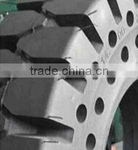 Manufacturer Solid 23x8.5-12 Skid Steer Tire for Bobcat thumbnail-1