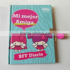 Personalized Notebook Printing Office Notebook With Lock and Key thumbnail-1