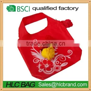 2015 Promotional Cheap Foldable Polyester Shopping Bag With Logo thumbnail-1