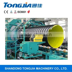 PE Spiral Corrugated Pipe Production Line thumbnail-1