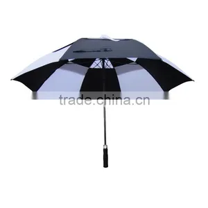 190T Two-Layer Golf Umbrella thumbnail-3