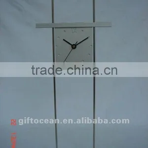 Aluminum Art Metal Desk Clock,metal Crafts Table Clock thumbnail-1