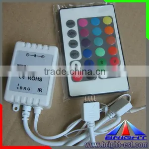 24Keys RGB Controller,RGB Remote LED Controller thumbnail-1