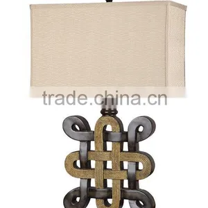 Antique Twist Table Lamp for Living Room thumbnail-1