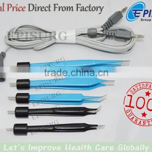 Bipolar Forceps Non Stick & Reusable + Cord American Electrosurgical Instruments thumbnail-1