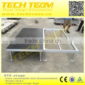 ST2 Adjustable Portable Outdoor Stage For Sale Quality Choice thumbnail-3