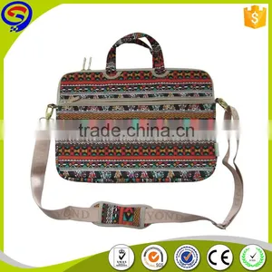 2016 Trade Assurance Factory Price Customized Canvas Laptop Bag thumbnail-1
