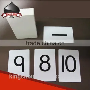 High Endlarge Number Playing Cards With Custom Logo thumbnail-1