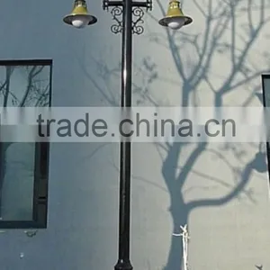 IP65 Good Design High Lumens 2* 10W LED Solar Garden Light thumbnail-3
