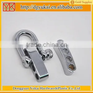 Yukai Metal 5mm Shackle for Custom Paracord Pet Collar thumbnail-1