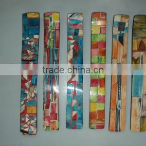Patchwork Wooden Incense Burners thumbnail-1